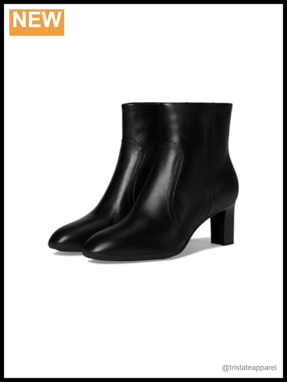 Women's Leather Ankle Booties Pull-On EVA Sole Fall Boot